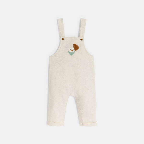 سالوبيت من الصوف الناعم وبودي من الجيرسي برسمة كلاب، للأطفال حديثي الولادة.